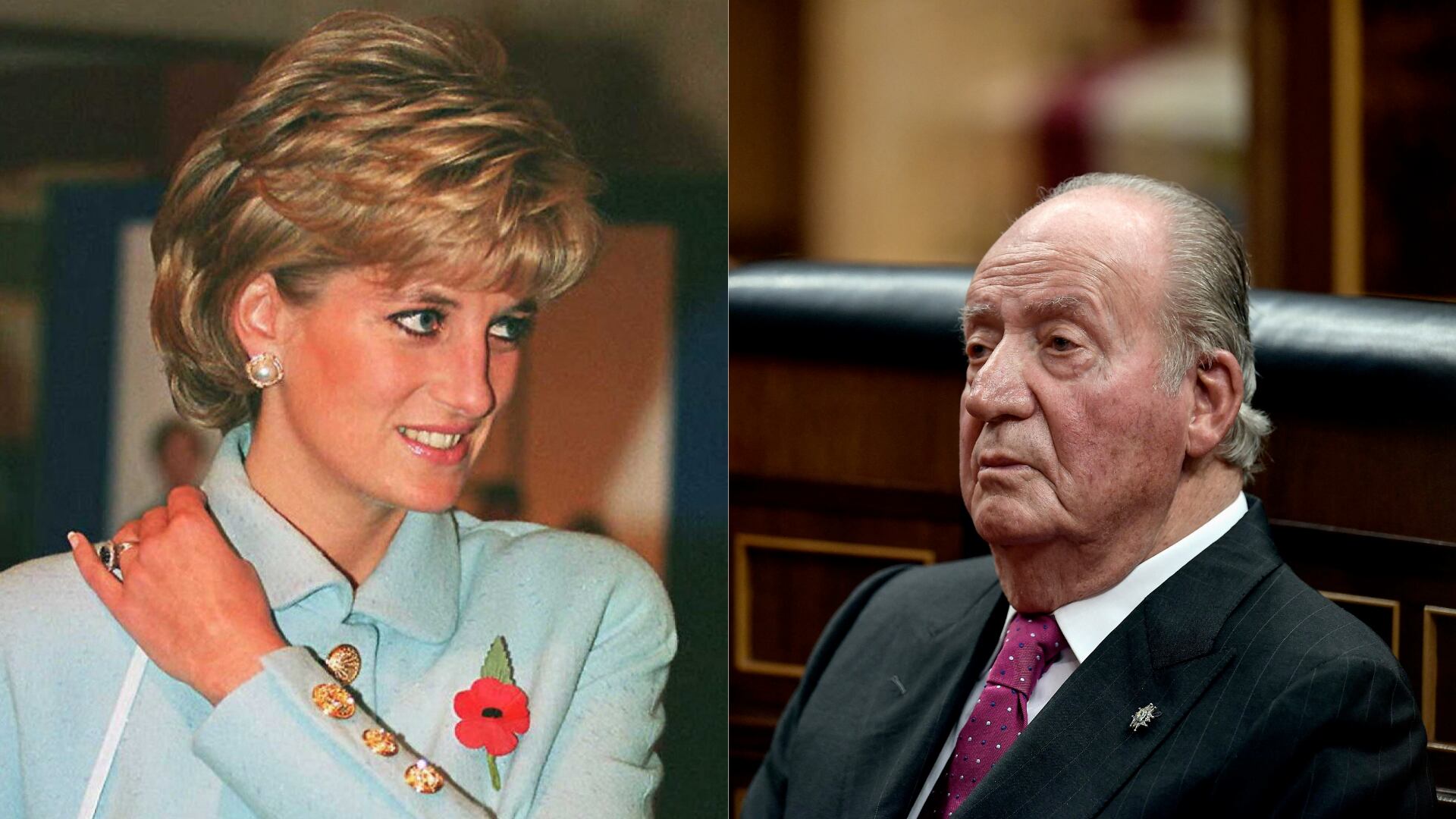 Juan Carlos negó un supuesto romance con Diana y compartió su visión sobre la princesa en una entrevista para medios franceses