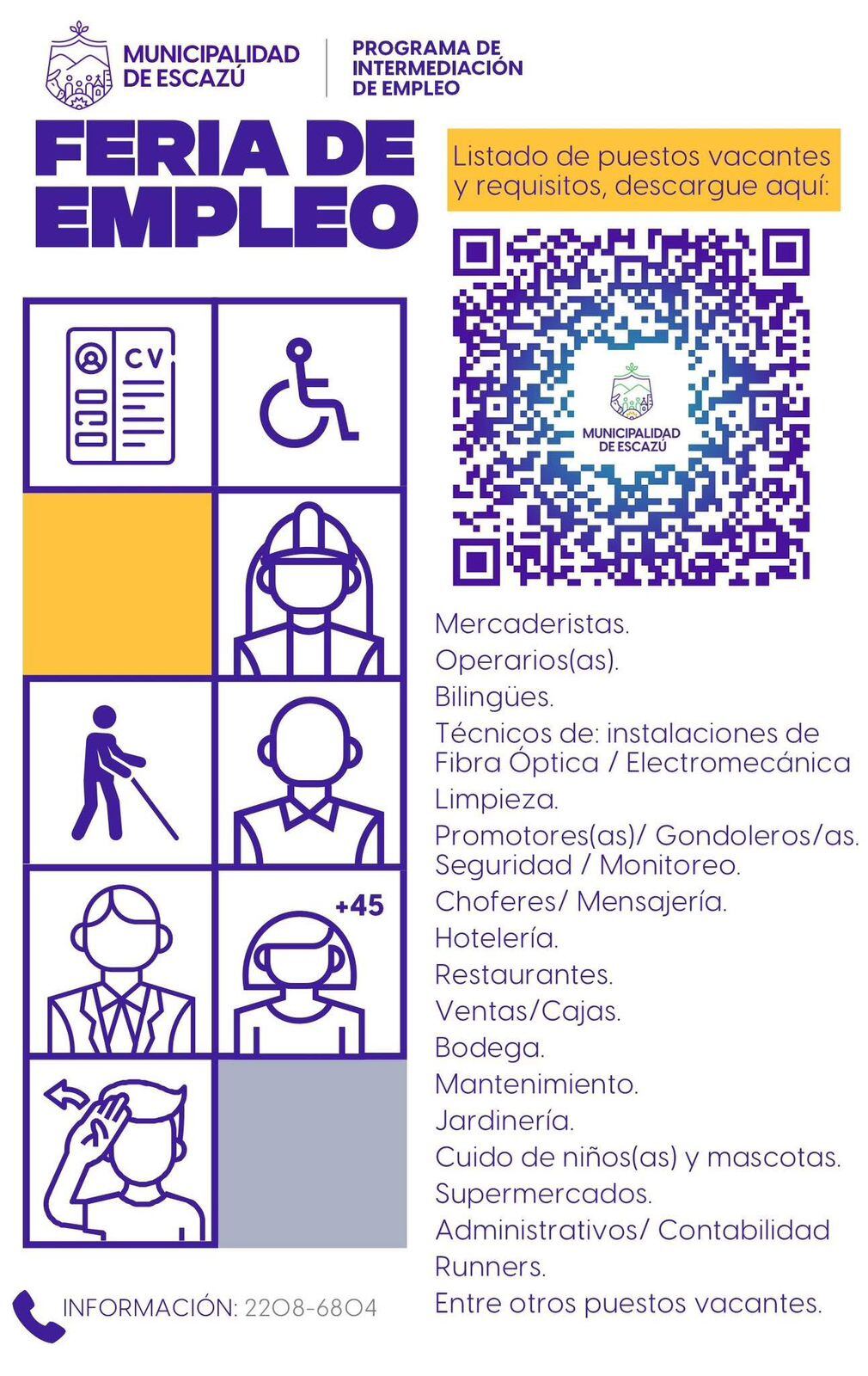 feria de empleo en escazú