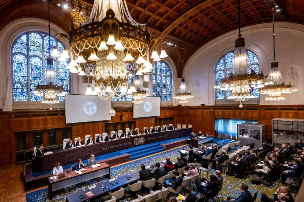 Corte Internacional de Justicia en La Haya, Países Bajos.
