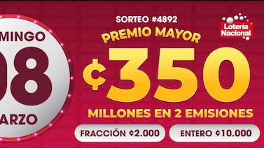 Lotería Nacional: salió el MAYOR, vea los ganadores de este 8 de marzo