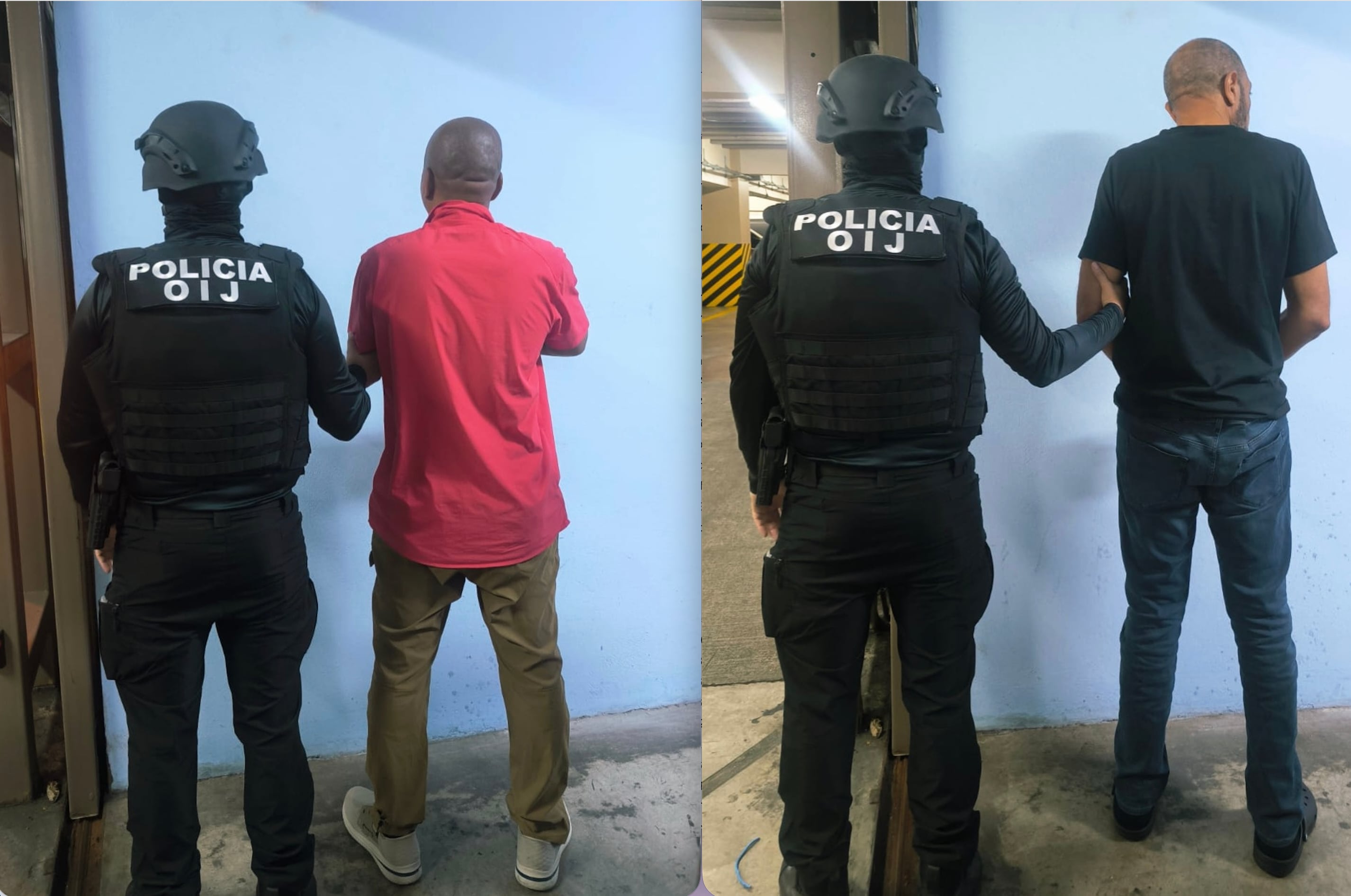 La Fiscalía General informó este lunes que estas dos personas en la imagen son requeridas por tribunales federales de Estados Unidos por delitos de narcotráfico. Fotografía: