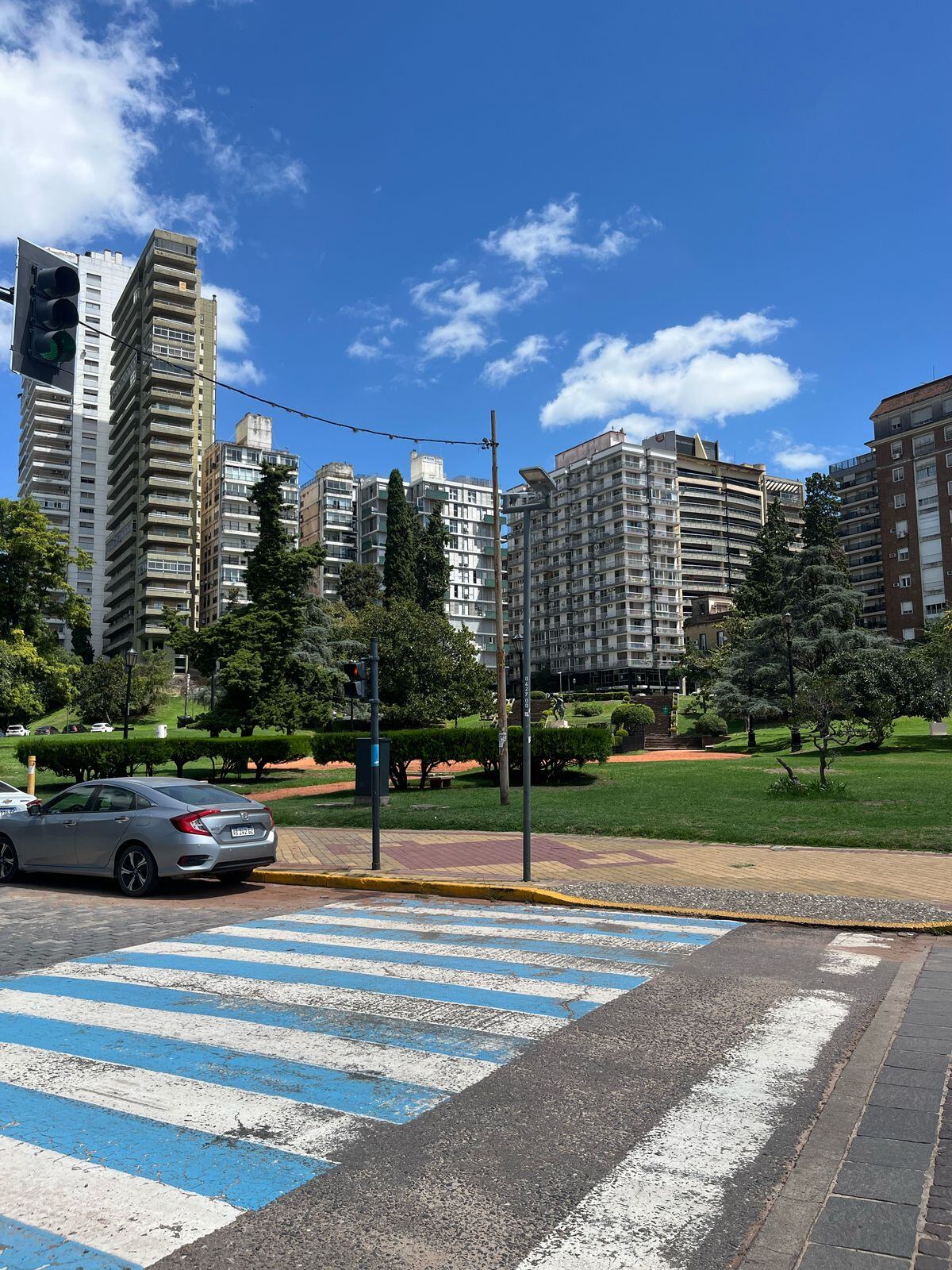 Vista de la ciudad de Rosario.