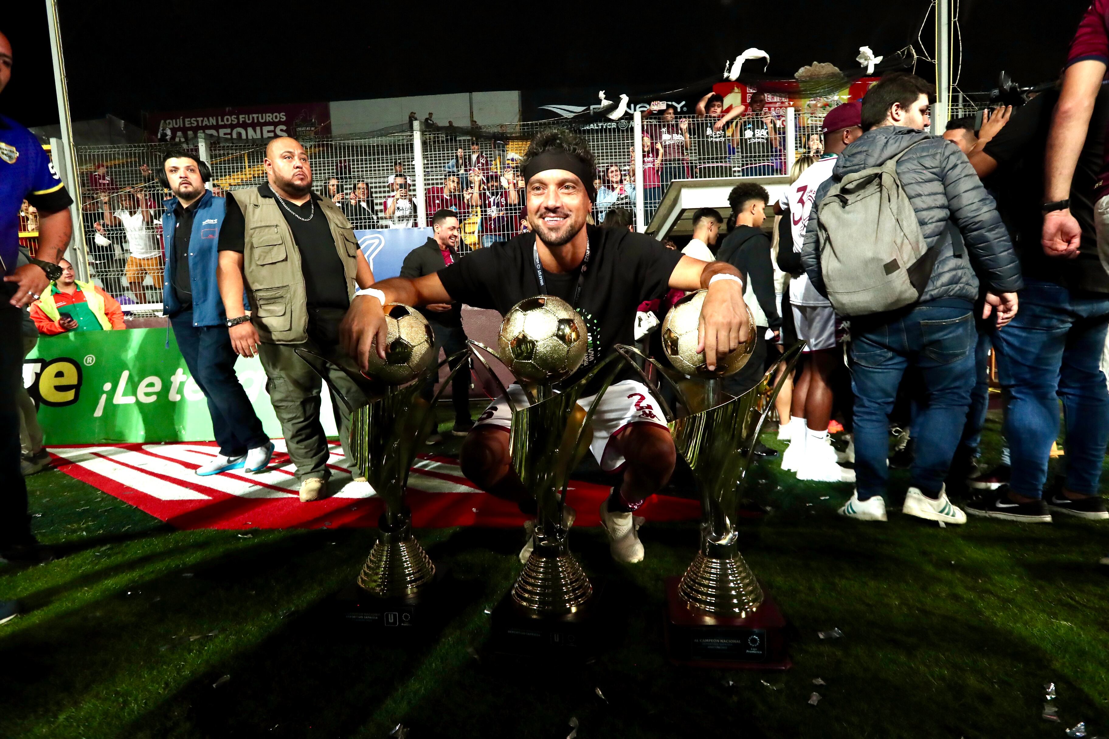 PIE DE FOTO 17/12/2023, San Jose, Tibas, Estadio Ricardo Saprissa, partido de vuelta de la final del torneo de apertura 2023 entre el Deportivo Saprissa y el Club Sport Herediano.