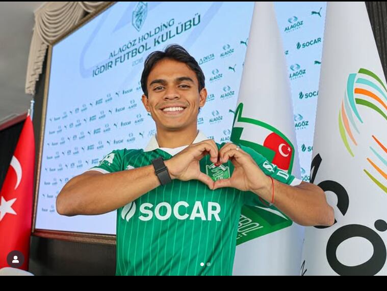 Aarón Suárez, Iğdır FK de Turquía, segunda división