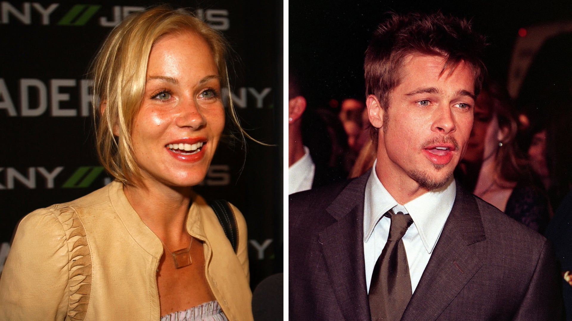 Una noche en los MTV Awards cambió todo. Christina Applegate dejó a Brad Pitt para irse con el cantante de Skid Row.