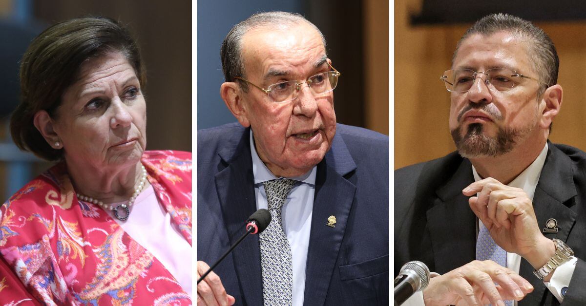 Rodrigo Arias, Rodrigo Chaves, Pilar Cisneros