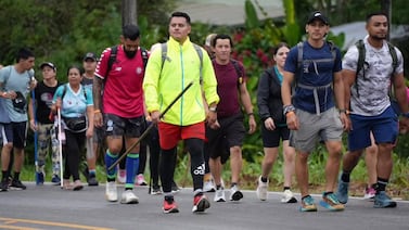 Johnny López, de Teletica, inicia su romería hacia la basílica de los Ángeles: Así fue su primer día