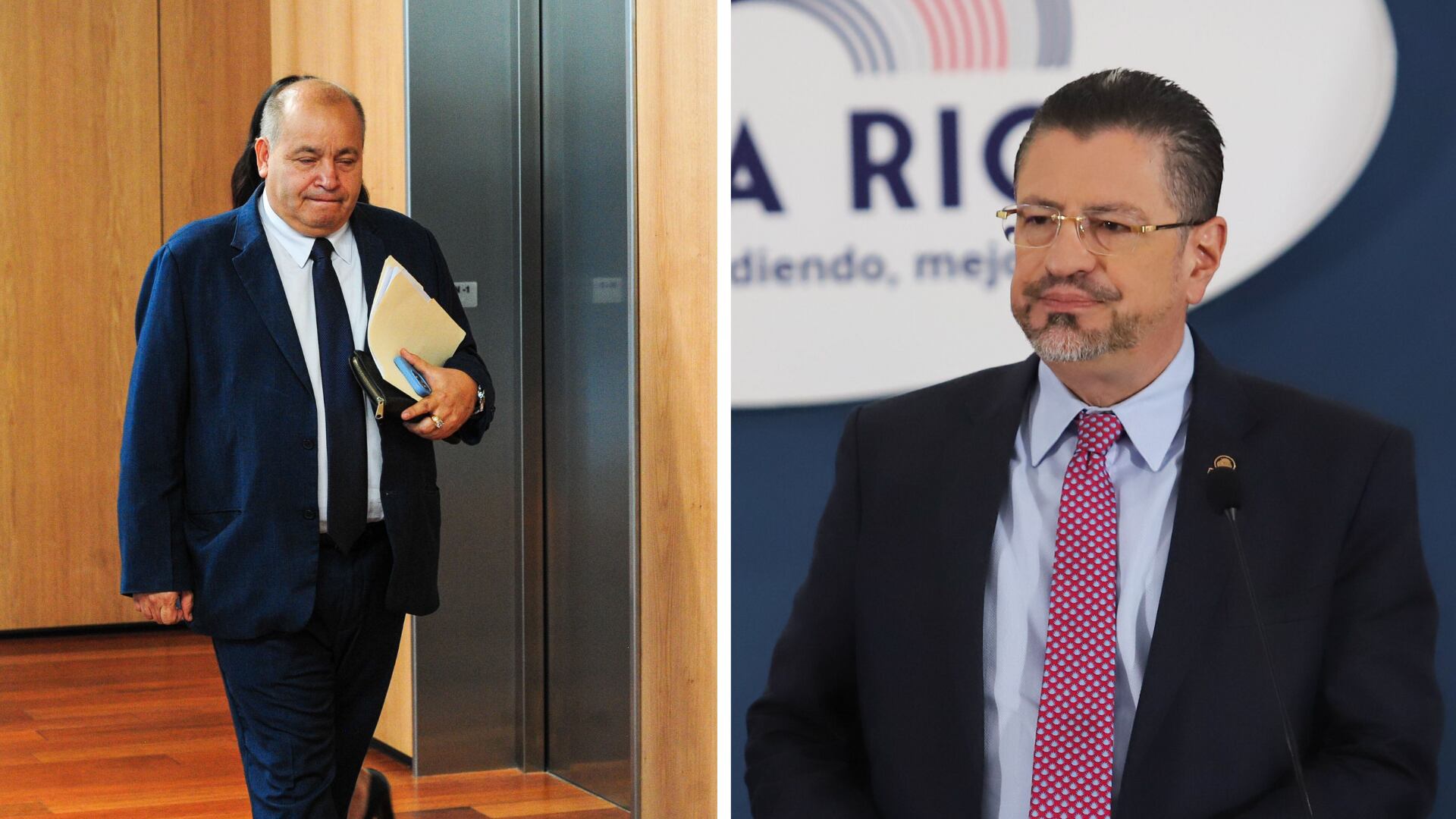 El dirigente del PPSO, Freddy González, ha participado en inauguraciones junto con el presidente Chaves.