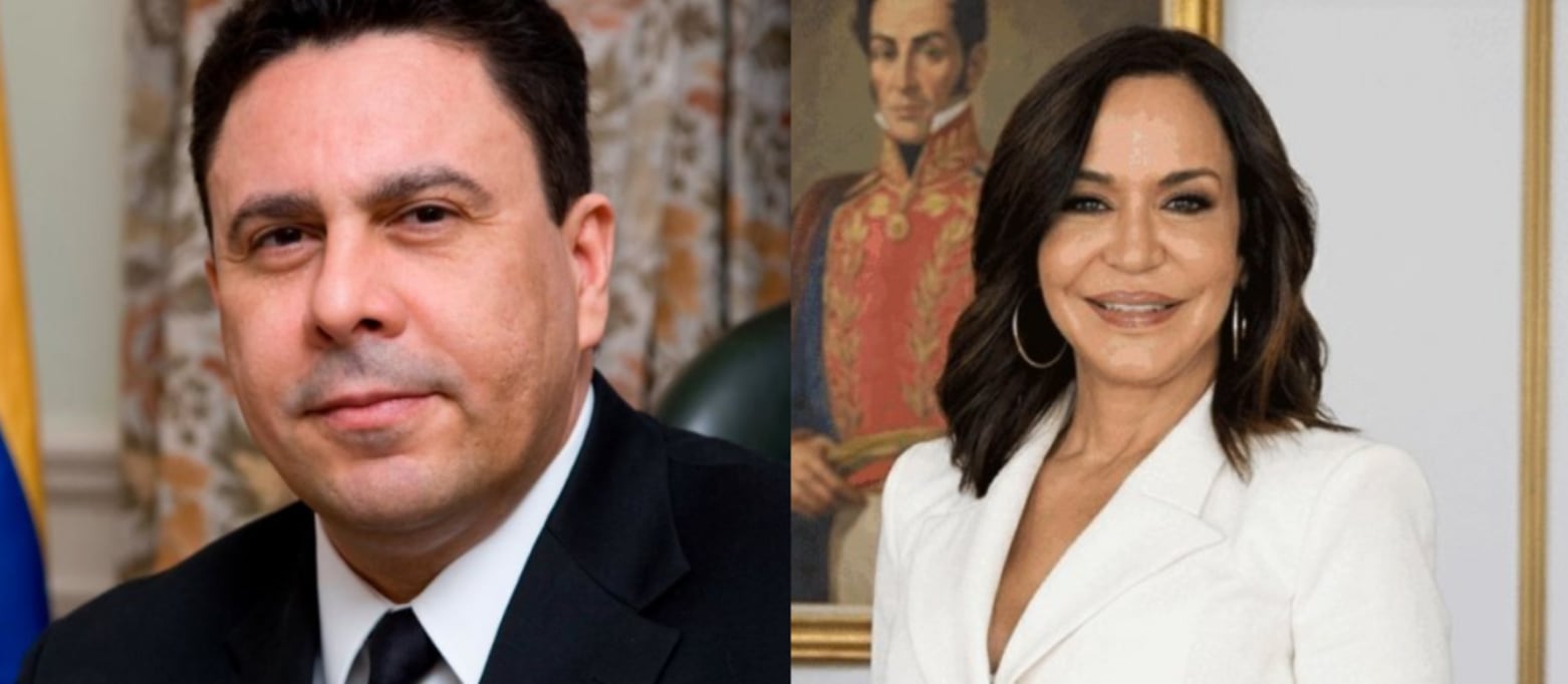 Samuel Moncada y Coromoto Godoy. Foto: Internacional