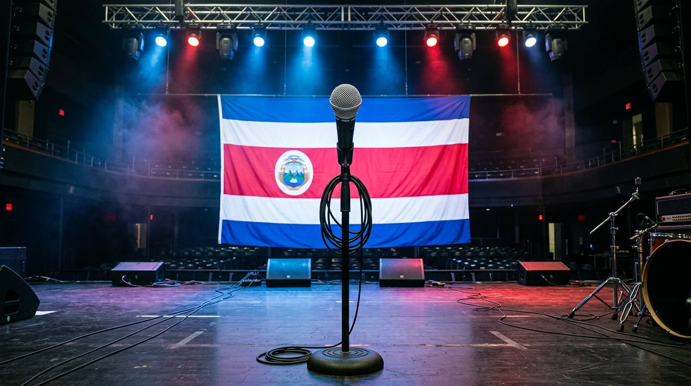 Cantante músico música costarricense Costa Rica