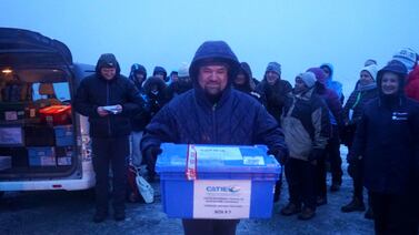 William Solano logró su sueño profesional: viajó a la ‘bóveda del fin del mundo’ y experimentó una temperatura de -13 grados