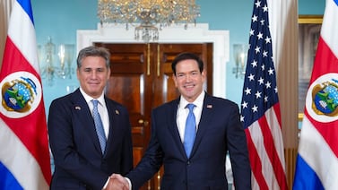 Marco Rubio se reúne con canciller de Costa Rica para tratar seguridad, migración y economía