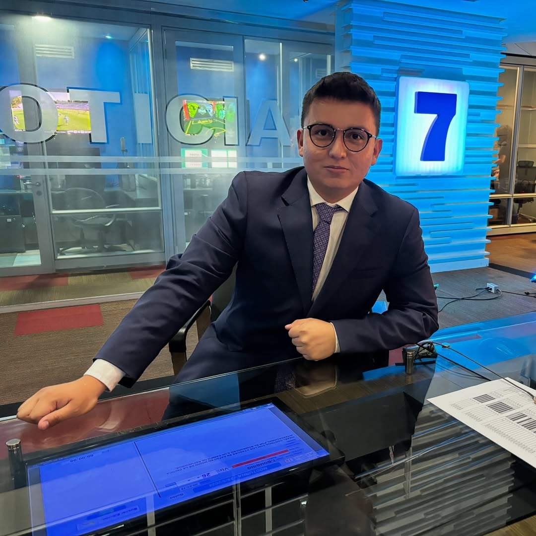 Jason Ureña es periodista del equipo de Telenoticias y recordó un momento de su niñez en el estadio Ebal Rodríguez de Guápiles.