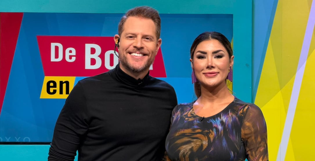 Programa De boca en boca. presentadores Montserrat Del Castillo, Bismarck Méndez, María Fernanda León y Mauricio Hoffmann