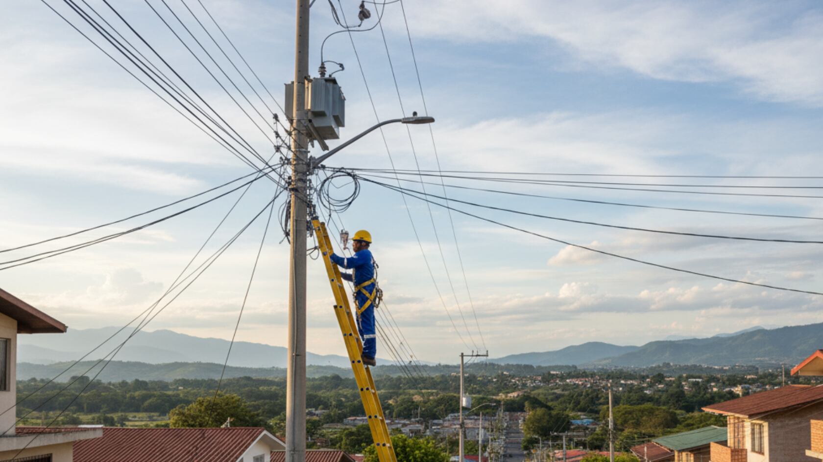 El ICE realizará cortes de electricidad en Quepos y Alajuela este 3 de octubre por trabajos de reubicación de postes.