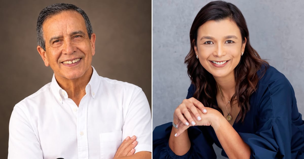 Rolando González y Alexandra Blanco anunciaron este sábado sus candidaturas a la presidencia y secretaría general del PLN.