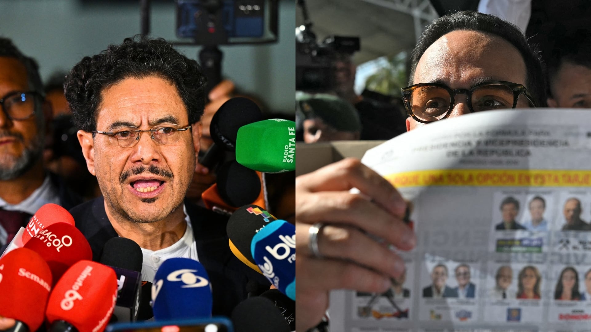 Colombia irá a balotaje entre “outsider” de derecha y la izquierda gobernante