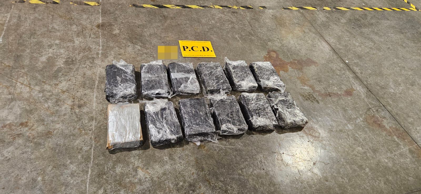 Decomiso de droga en Moín