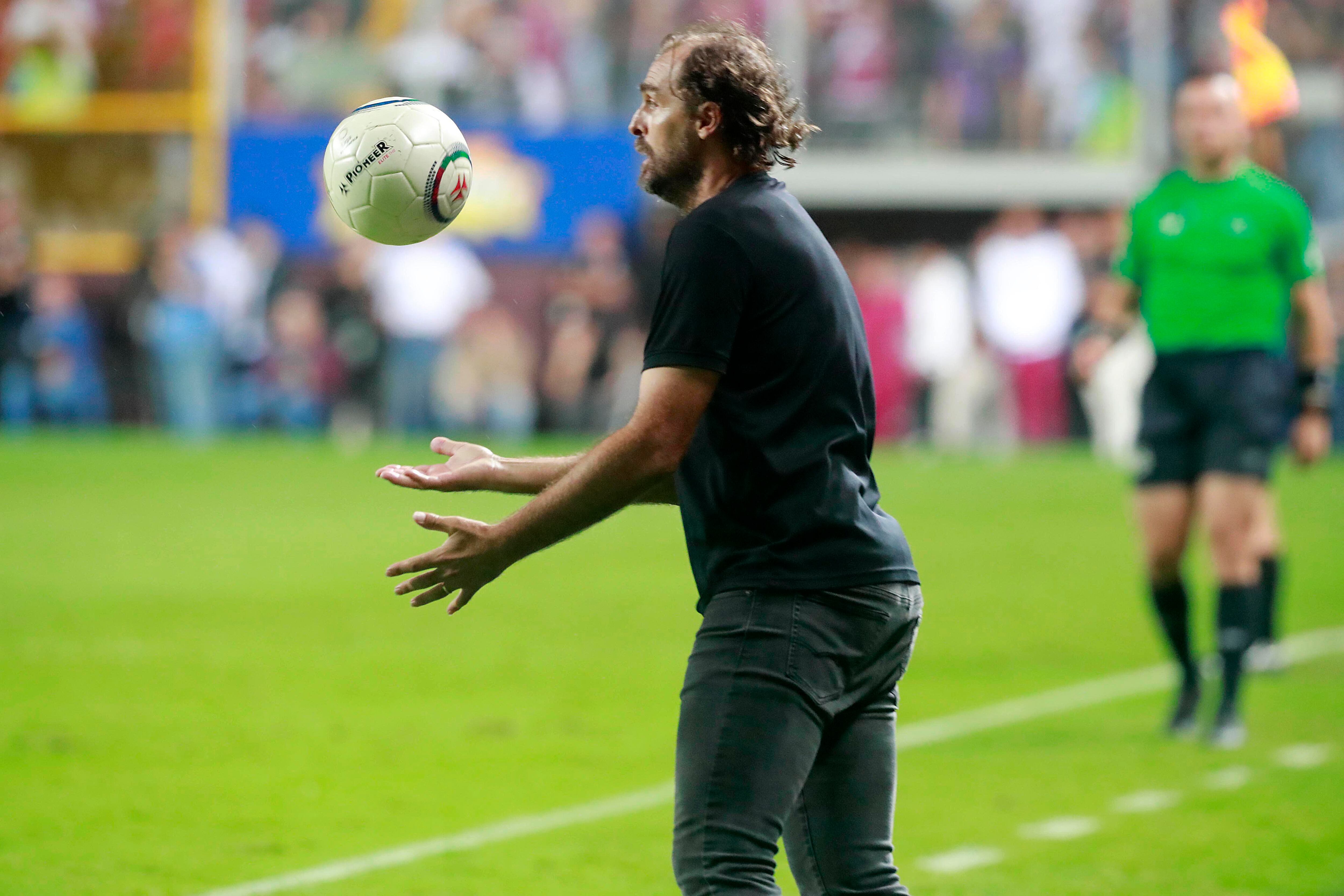 04/11/2023 Estadio Ricardo Saprissa, Tibás. El Deportivo Saprissa recibió a la Liga Deportiva Alajuelense, en una nueva versión del Clásico Nacional en partido de la jornada 18, Torneo de Apertura, Liga Promérica 2023.