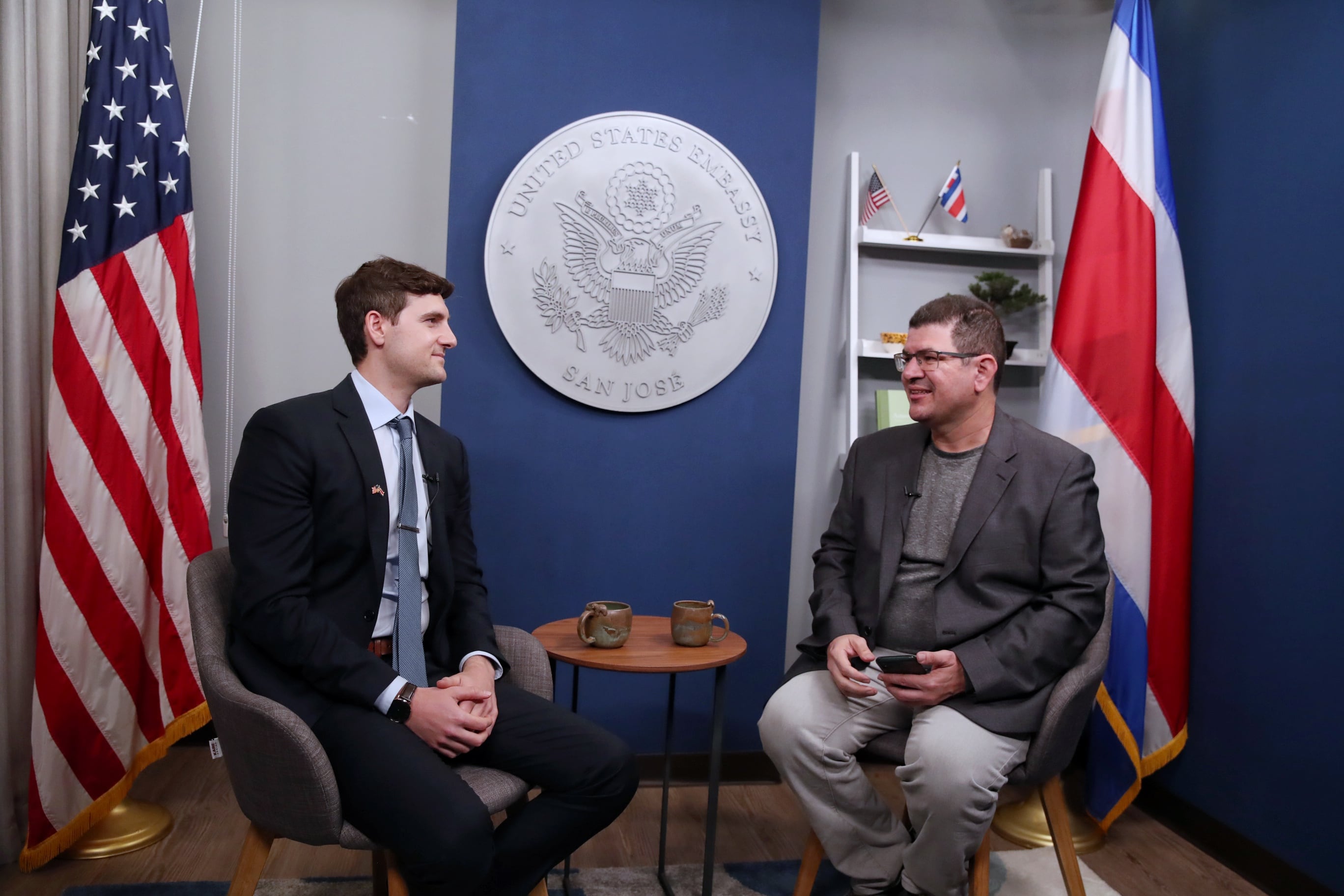 18/03/2024/ Retratos de Tabor Martinsen Vicecónsil embajada americana para nota sobre visas / foto John Durán