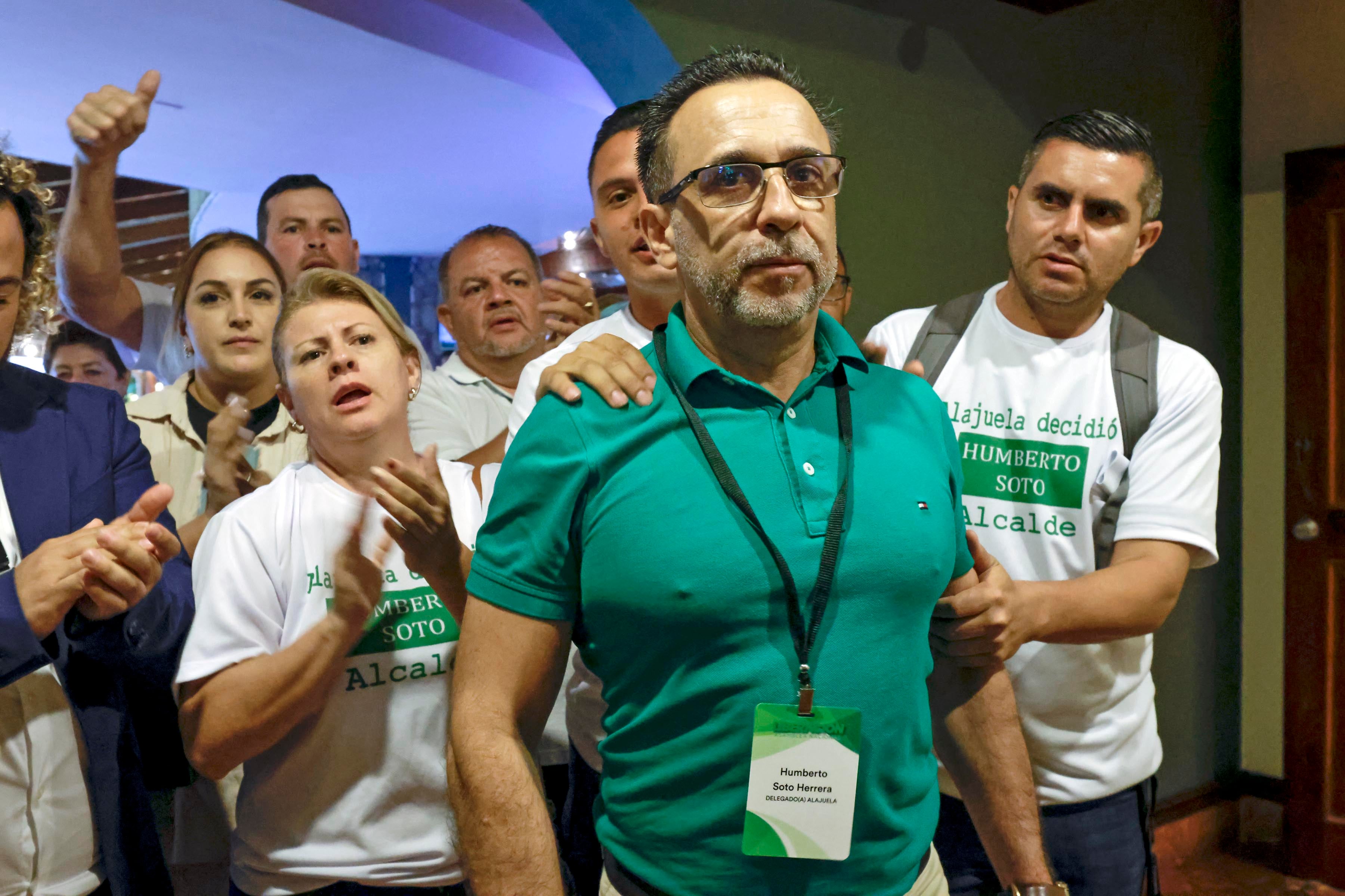 02/09/2023. Hotel Double Tree by Hilton, Belén. Hora: 09:00 a.m. El Partido Liberación Nacional (PLN) celebra este sábado su Asamblea Nacional en el Hotel Double Tree by Hilton en Belén, Heredia. En la foto, el candidato a alcalde por Alajuela, Humberto Soto, cuya candidatura no fue ratificada. Fotos: Mayela López