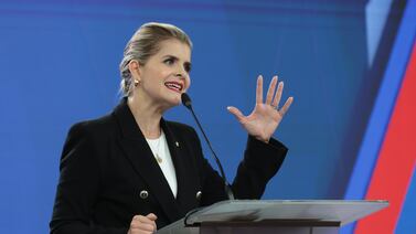 5 falsedades dichas por Laura Fernández en el debate del TSE