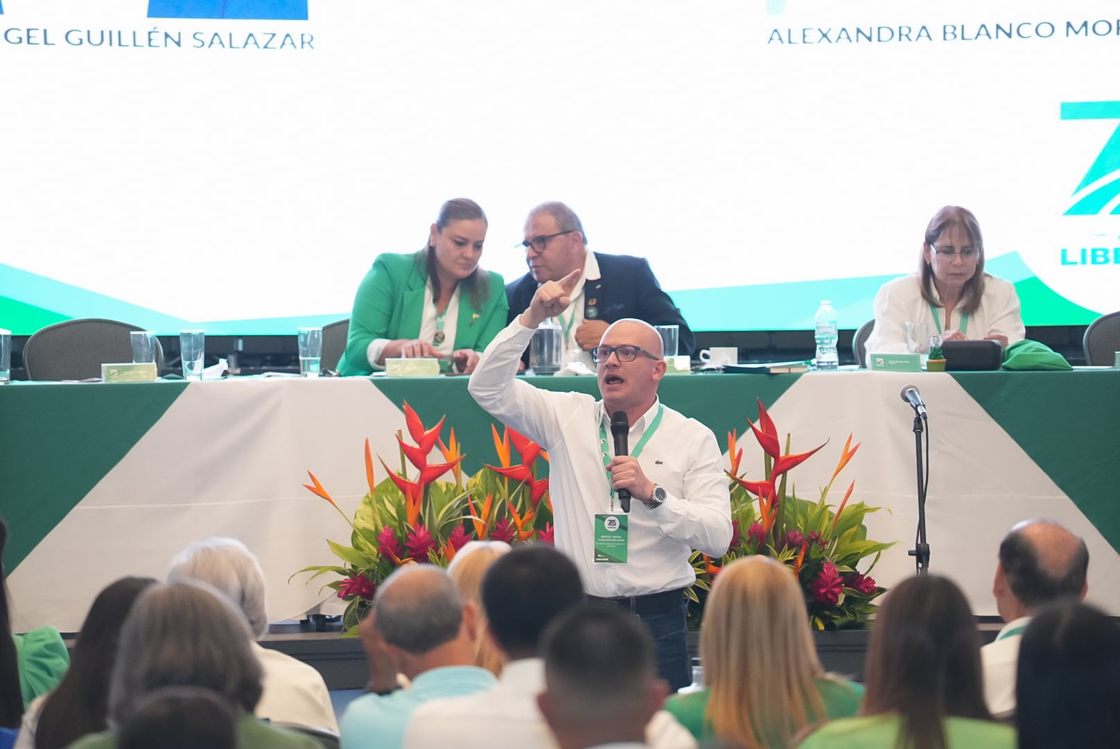 10/10/2026. Asamblea Nacional del PLN. Hotel Crowne Plaza, San José. Fotografía: Lilly Arce