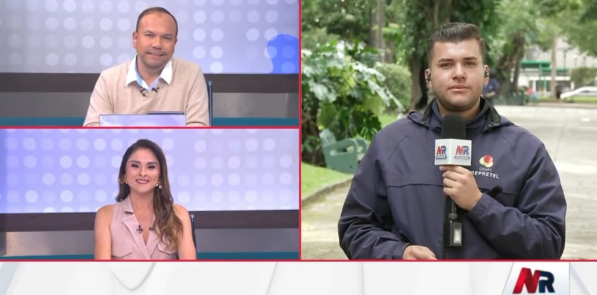 Roberto Brenes y Laura Solórzano despidieron a su compañero Jesús Chacón en su última edición matutina de 'Noticias Repretel'.