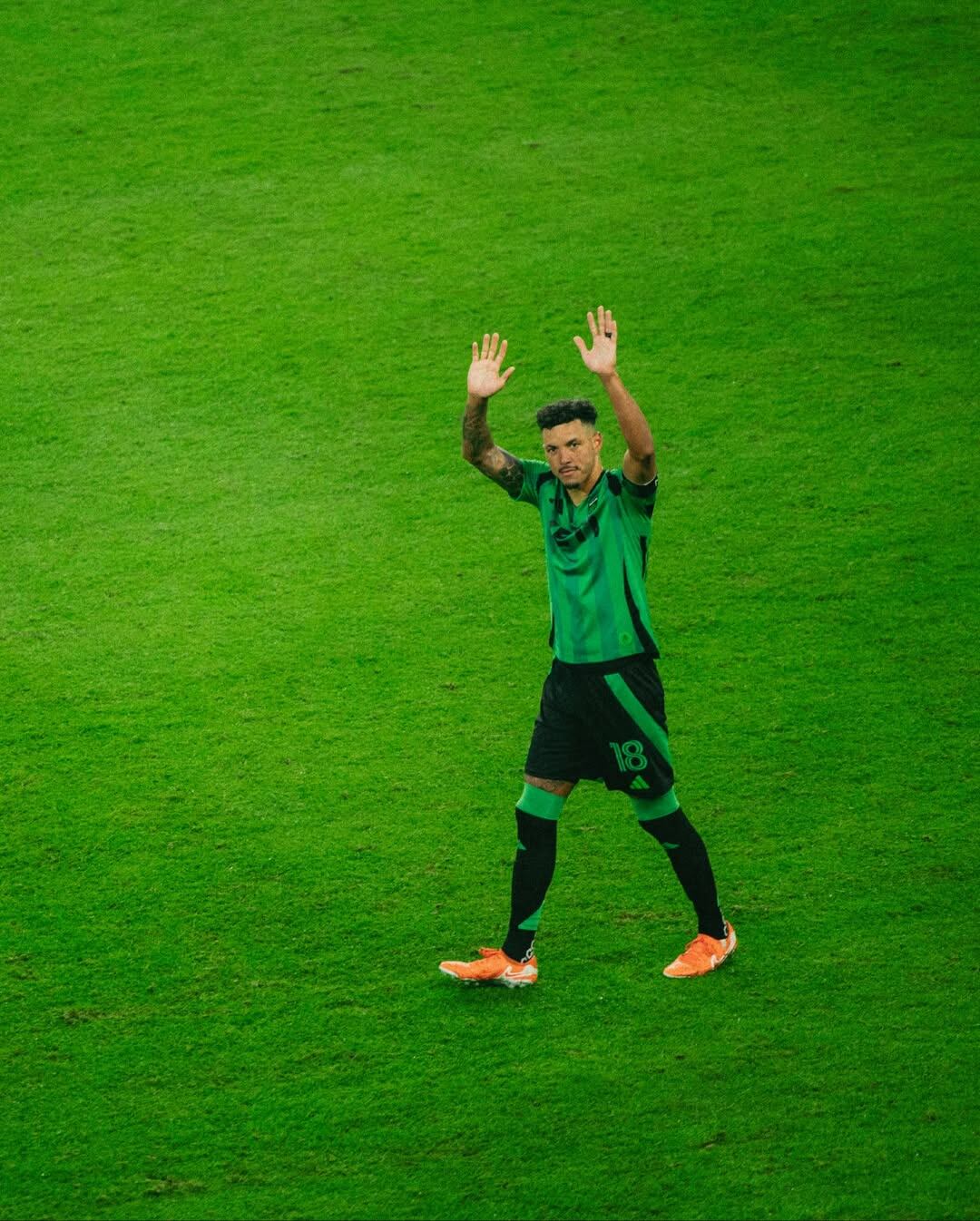 Julio Cascante, jugador del Austin FC.