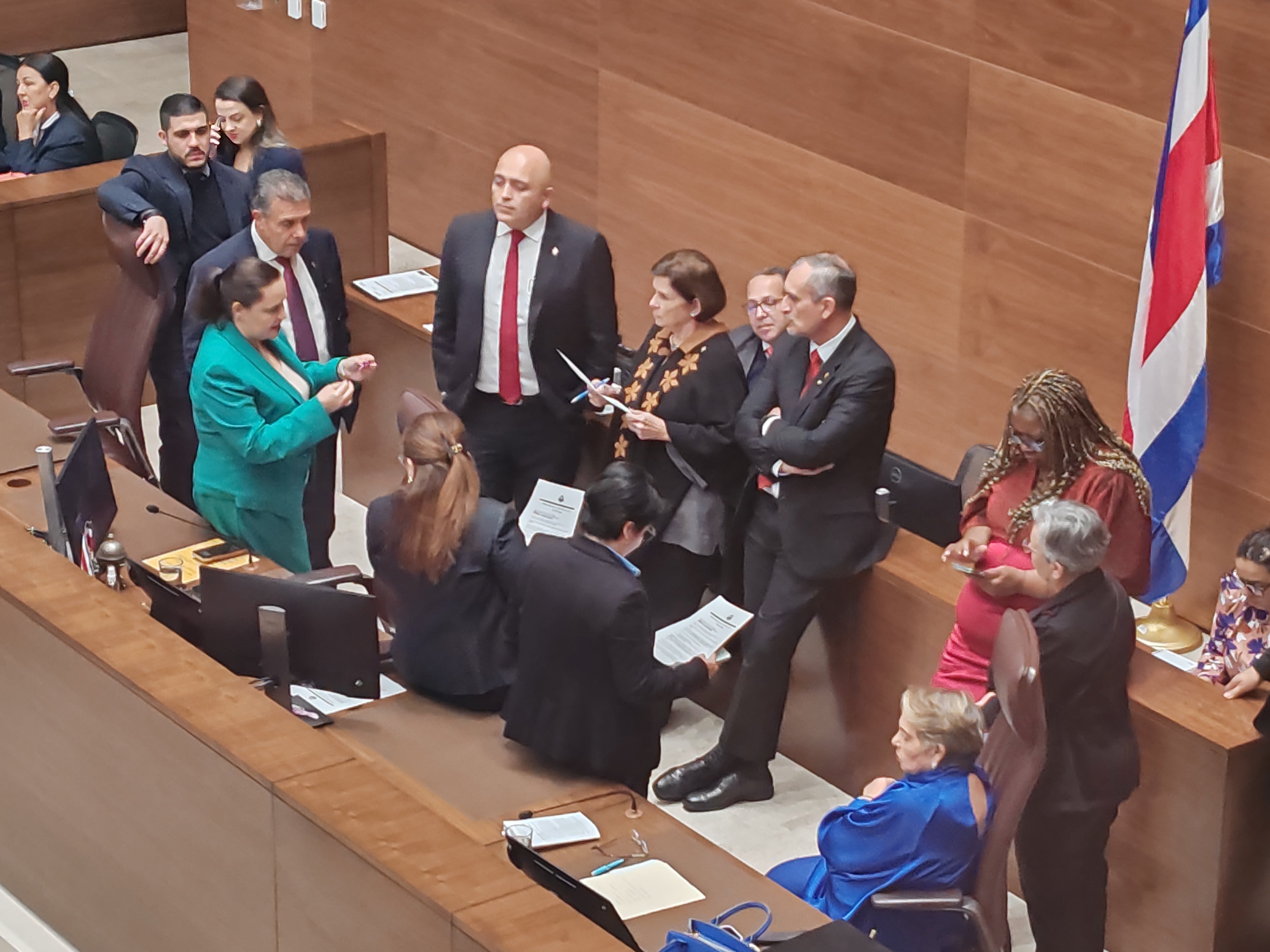 Jefes de fracción plenario Asamblea Legislativa