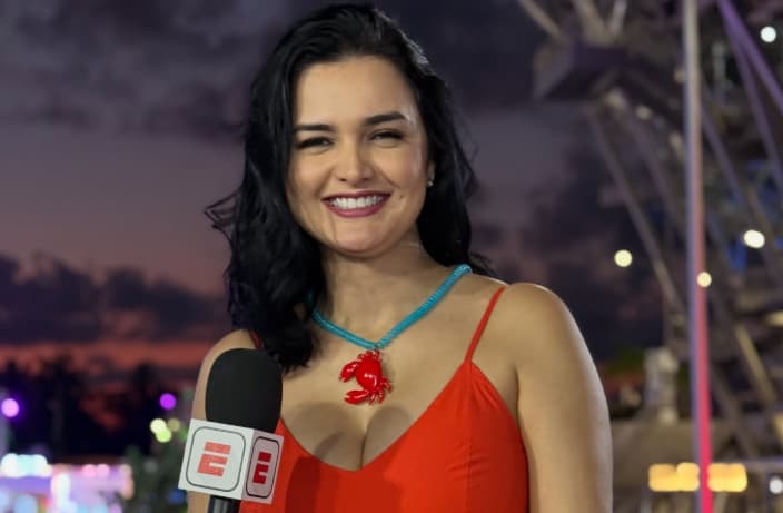 Natalia Álvarez, periodista de ESPN.