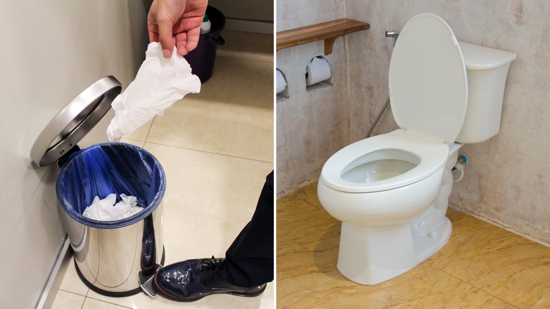 La UNAM recomienda tirar el papel higiénico en el inodoro y alerta sobre riesgos sanitarios y ambientales si se usa el basurero.