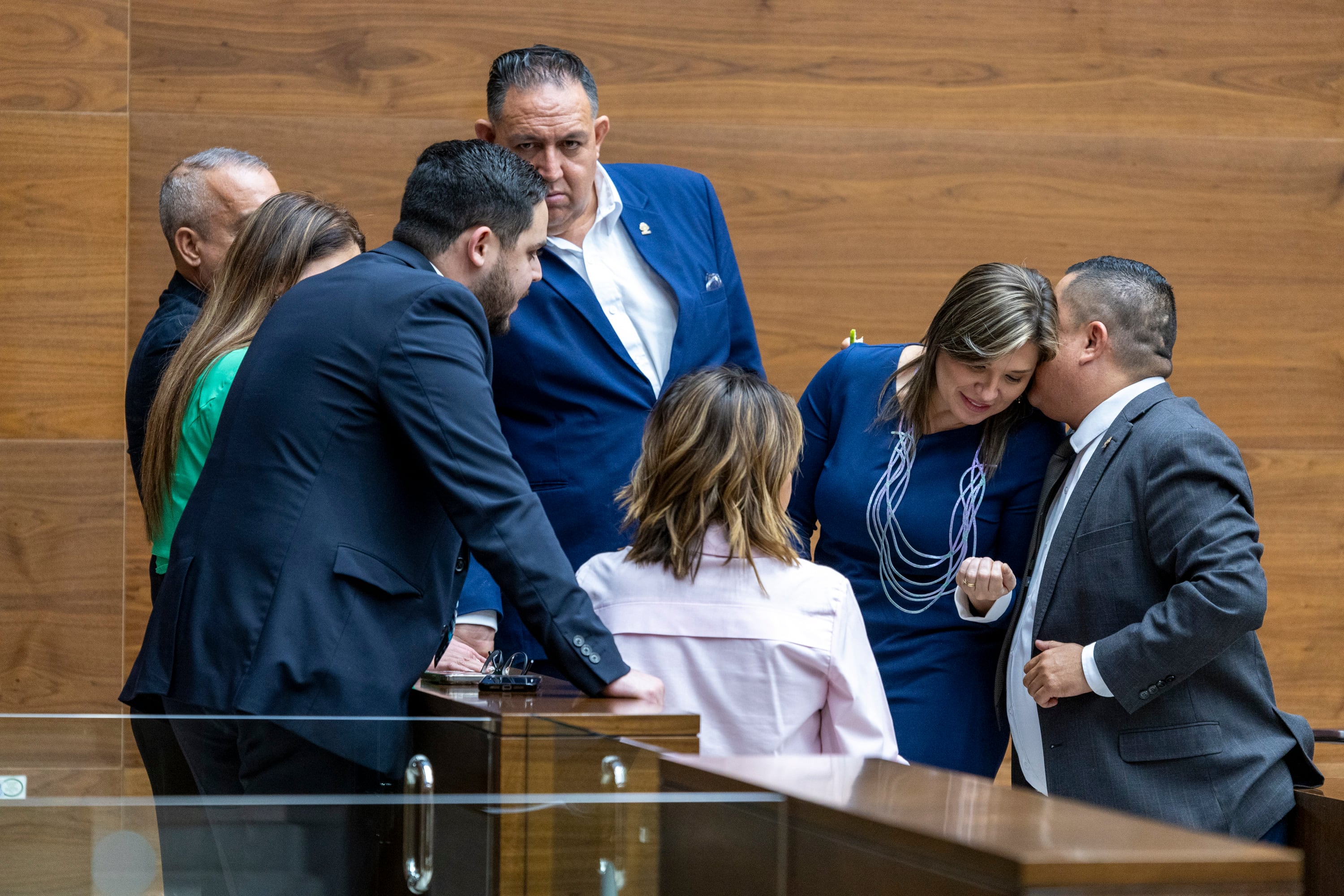 16/10/2024, San José, Asamblea Legislativa, entrevista con la diputada Andrea Alvarez.