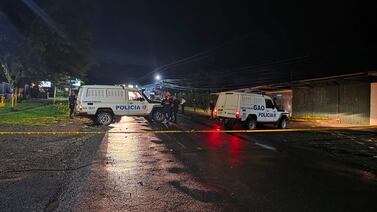 Menor de edad sufre herida de bala en Alajuelita