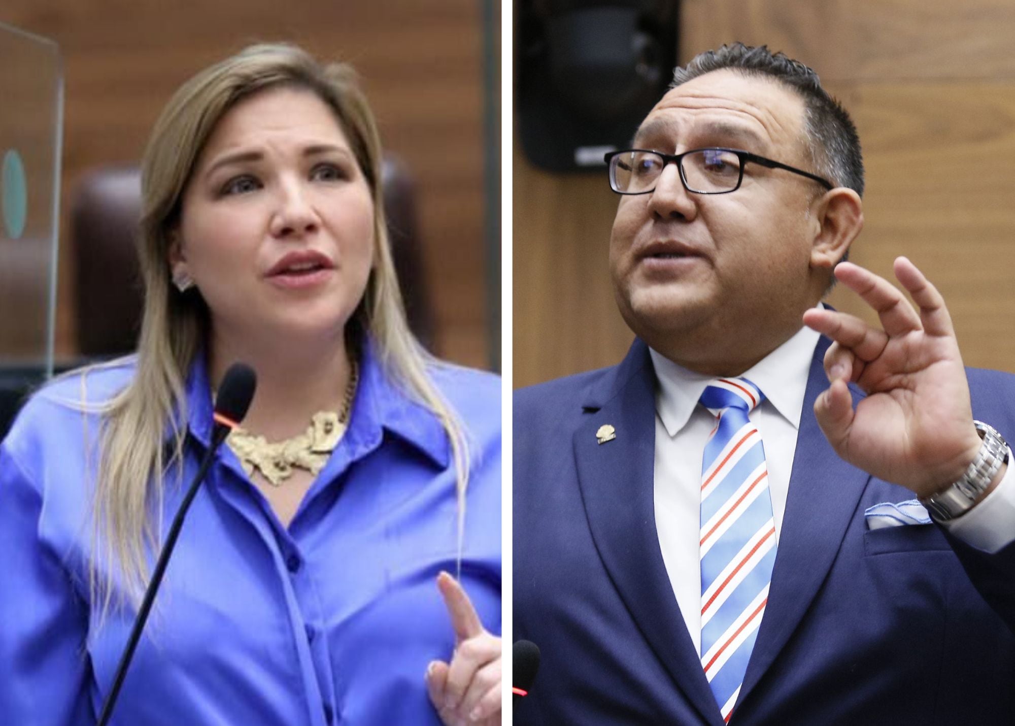 Los diputados María Marta Carballo y Leslye Bojorges serán jefe y la subjefe de fracción del PUSC a partir del 1° de mayo.