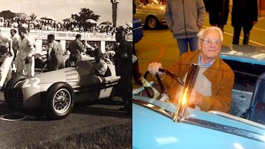 El piloto de Fórmula 1 más longevo del mundo es brasileño y cumplió 100 años: fue rival de Fangio y venció a Stirling Moss