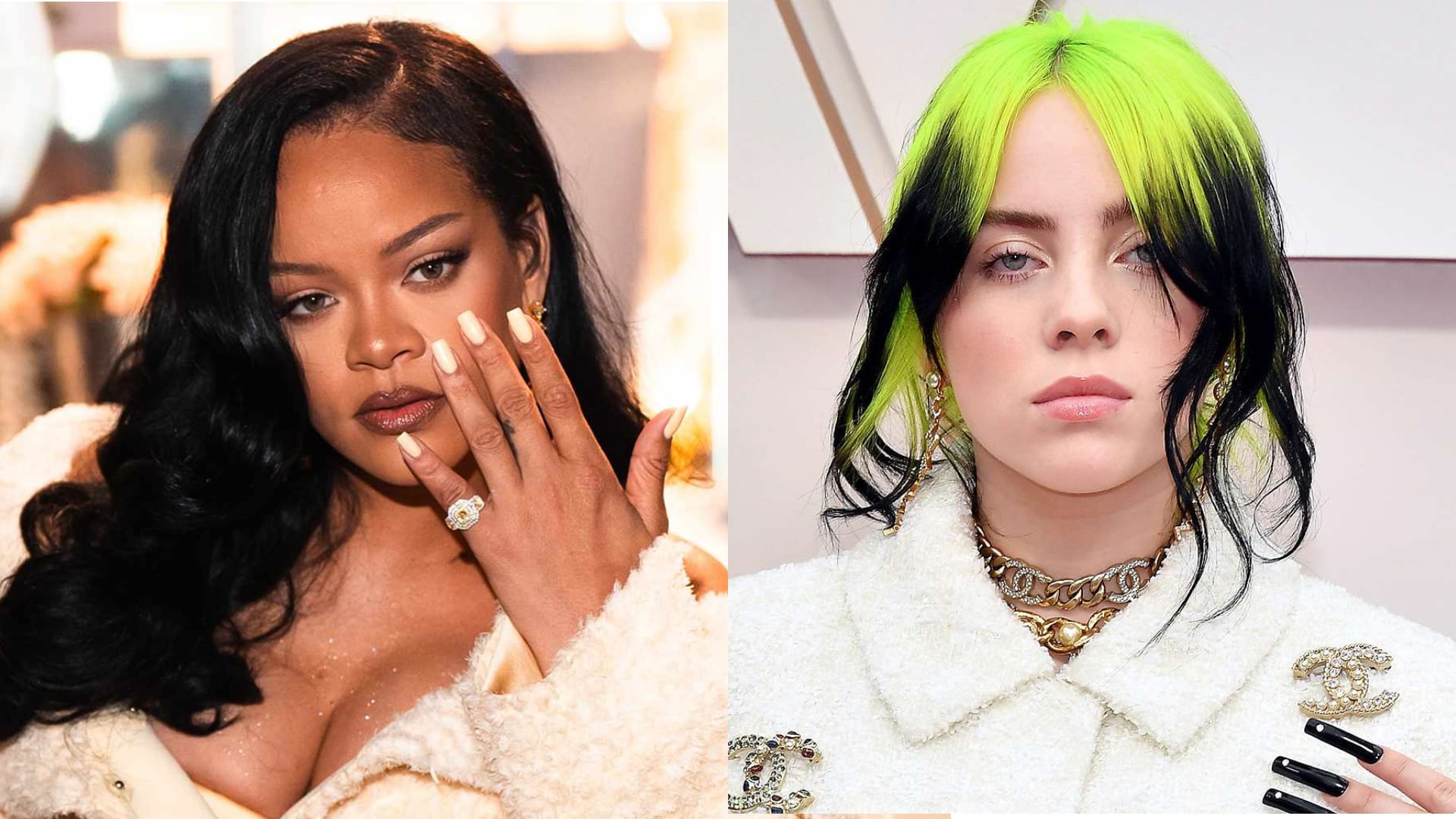 Rihanna y Billie Eilish