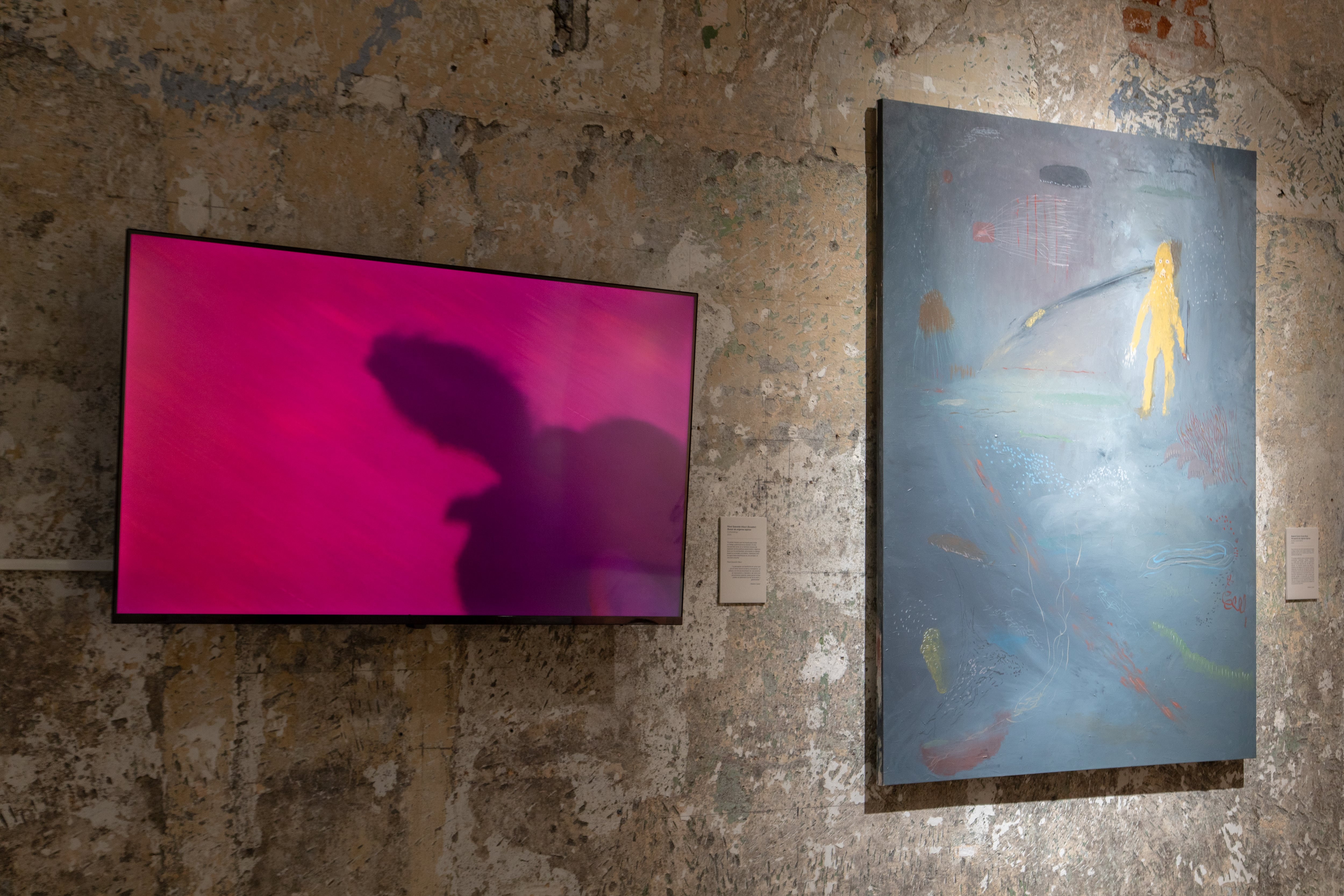 'En las entrañas del ser habita la tierra' incluye videos, pinturas y otros formatos de Pável Quevedo y Roberto Carter.