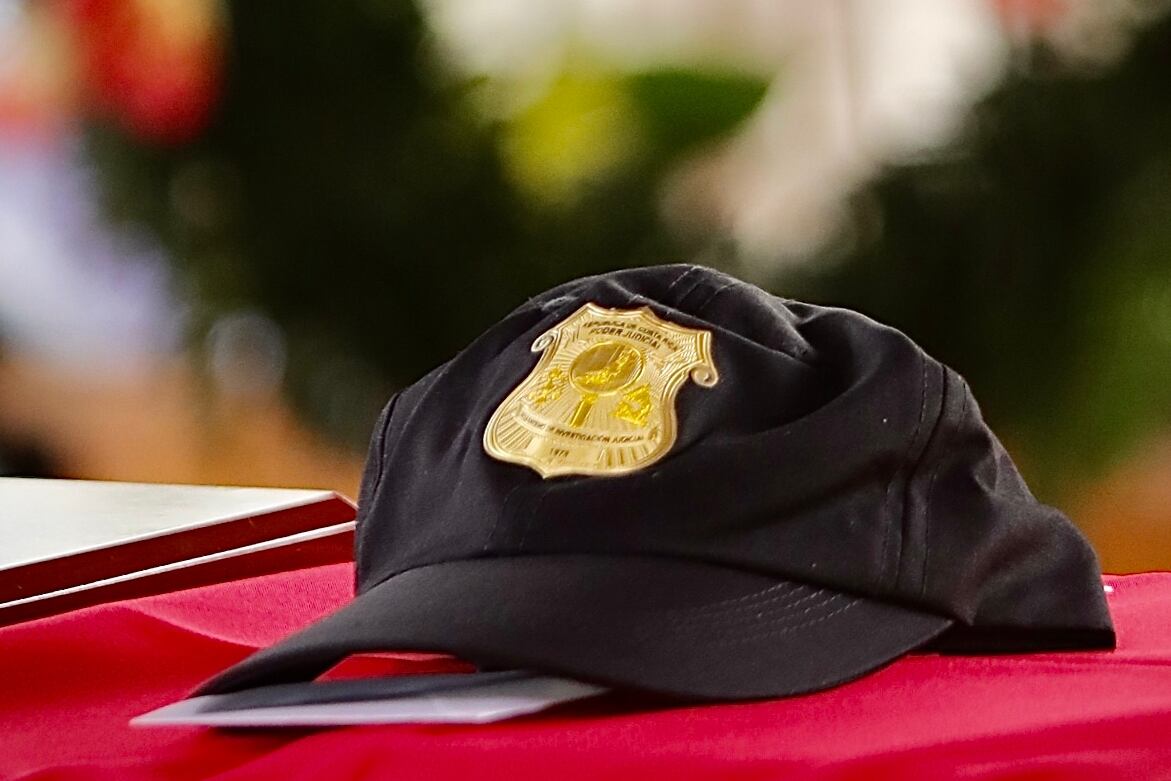 Funeral del agente del OIJ Geiner Zamora Hidalgo