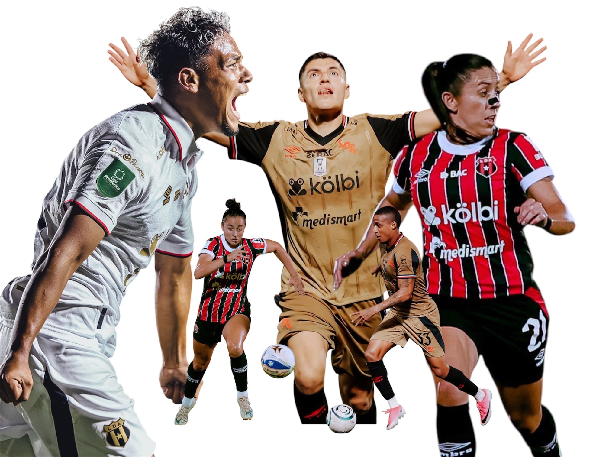 Liga Deportiva Alajuelense presentó sus nuevos uniformes el pasado 31 de julio.