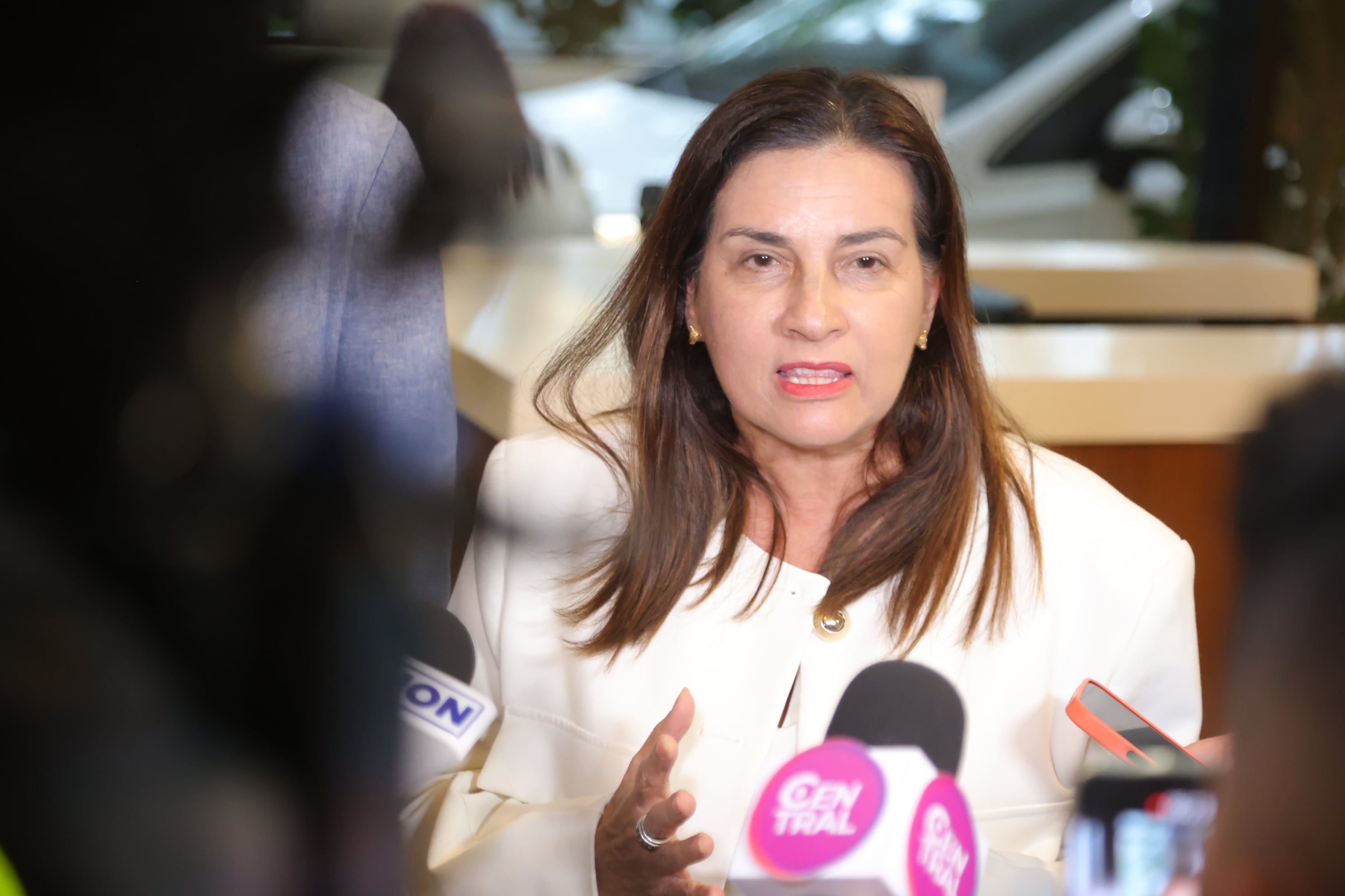 24/08/2025/ Asamblea Nacional del Partido Pueblo Soberano / en la foto Marta Esquivel Juan Manuel Quesada / foto John Durán