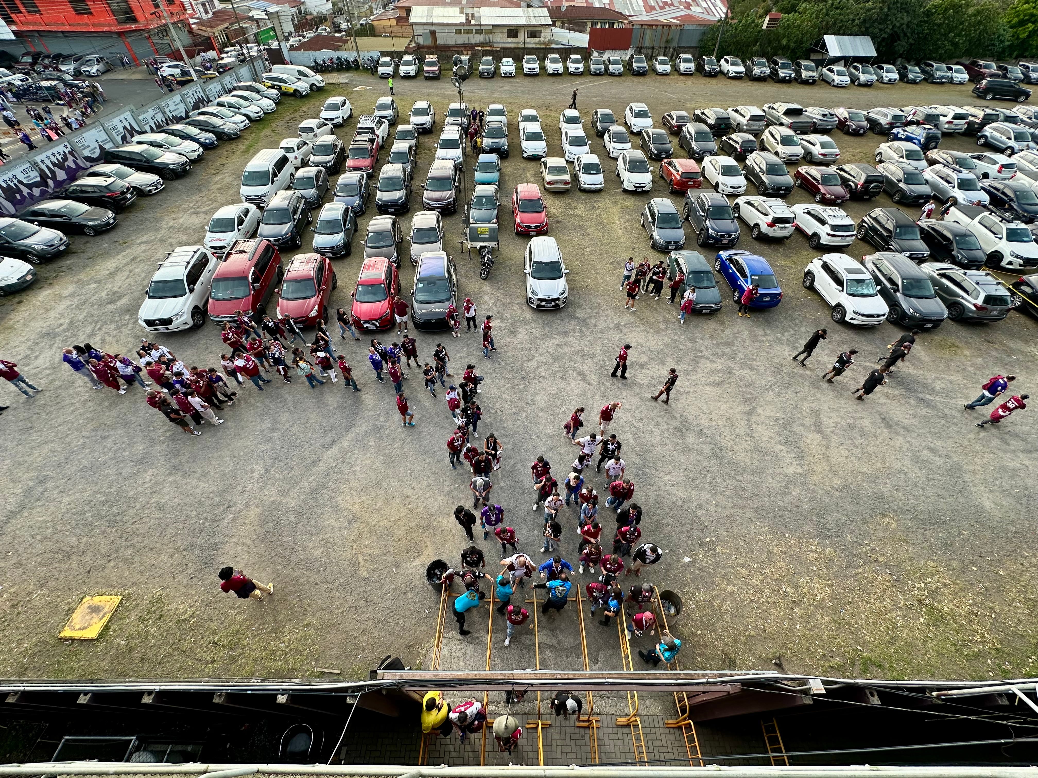 17/12/2023, San Jose, Tibas, Estadio Ricardo Saprissa, partido de vuelta de la final del torneo de apertura 2023 entre el Deportivo Saprissa y el Club Sport Herediano.