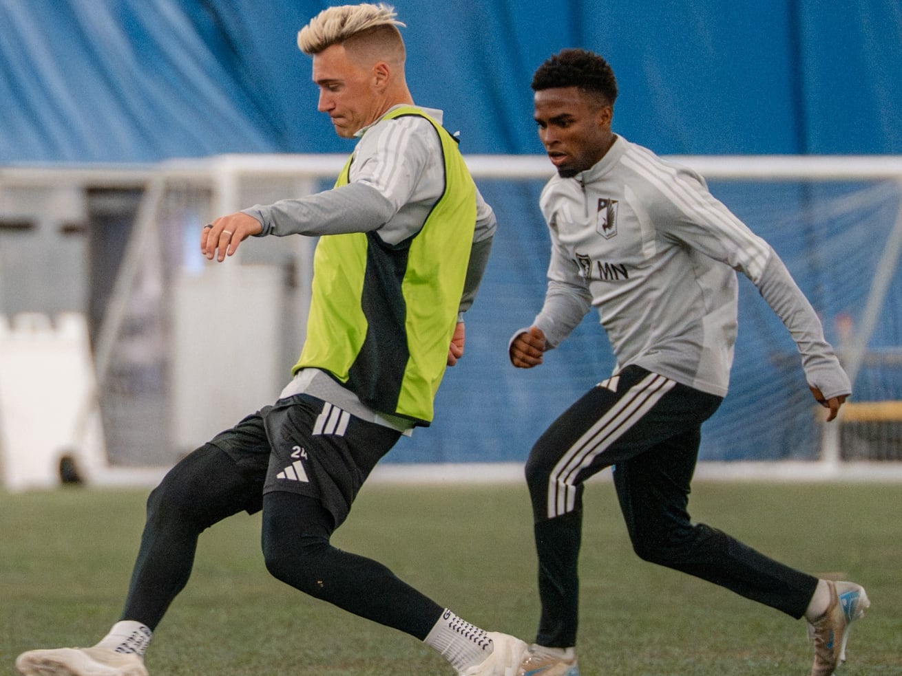 Kenyel Michel afronta su primera pretemporada con Minnesota United de la MLS.