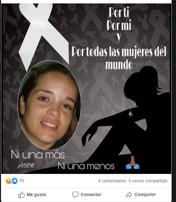En redes sociales los allegados a la docente afirman que no pueden asimilar lo ocurrido. Imagen: Tomada del Facebook.