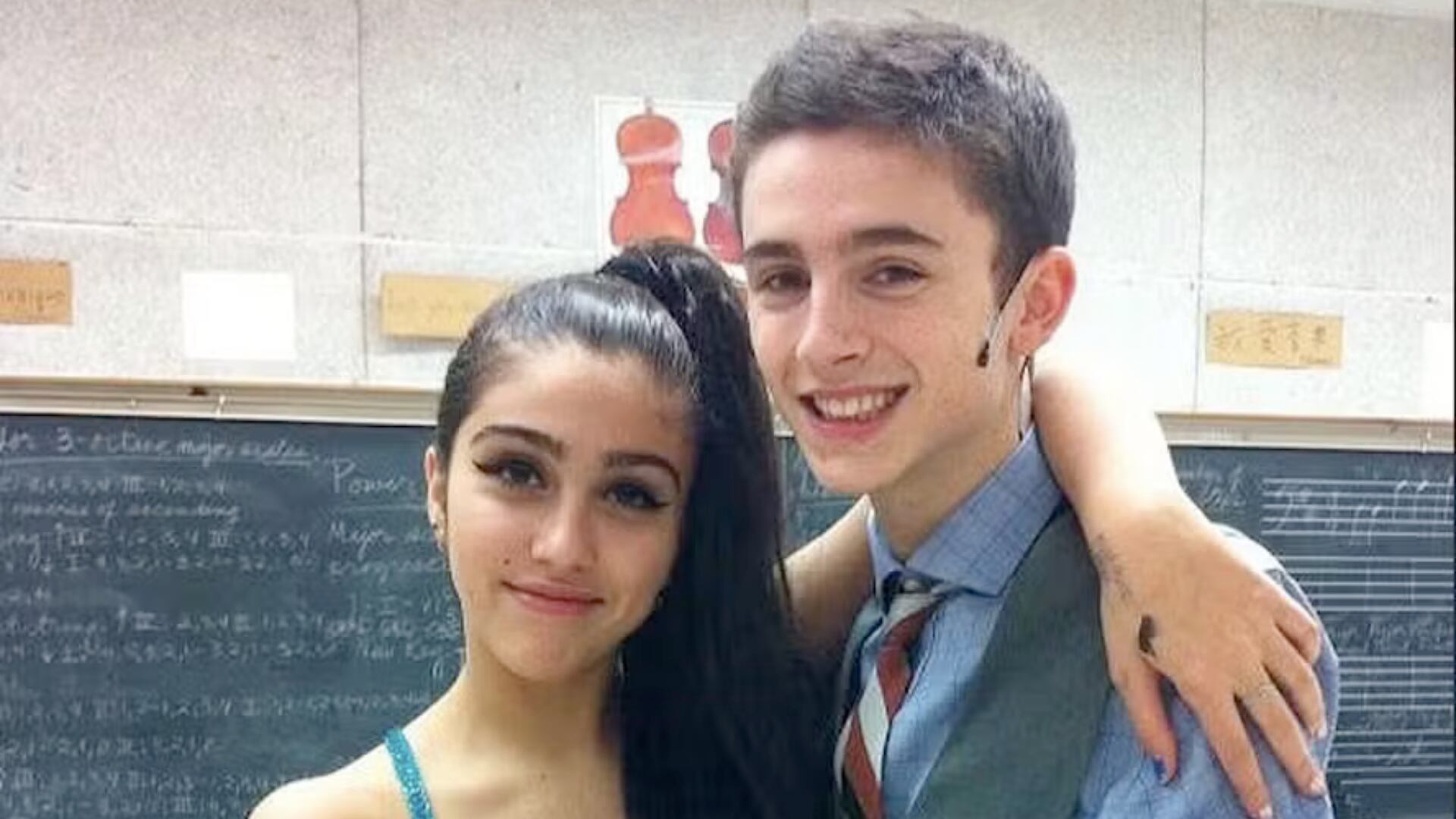 El primer romance público de Timothée Chalamet fue con Lourdes Maria, hija de Madonna. El vínculo ocurrió en la adolescencia y coincidió con su etapa de estudios en Nueva York.