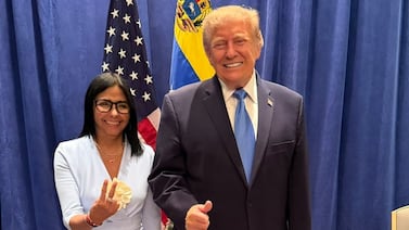 Donald Trump y Delcy Rodríguez se reúnen en la ONU para definir la nueva agenda entre Estados Unidos y Venezuela