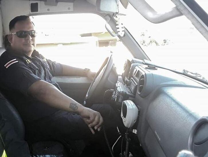 Denis Cordero Rojas, policía asesinado en su día libre en Puntarenas. Foto cortesía.
