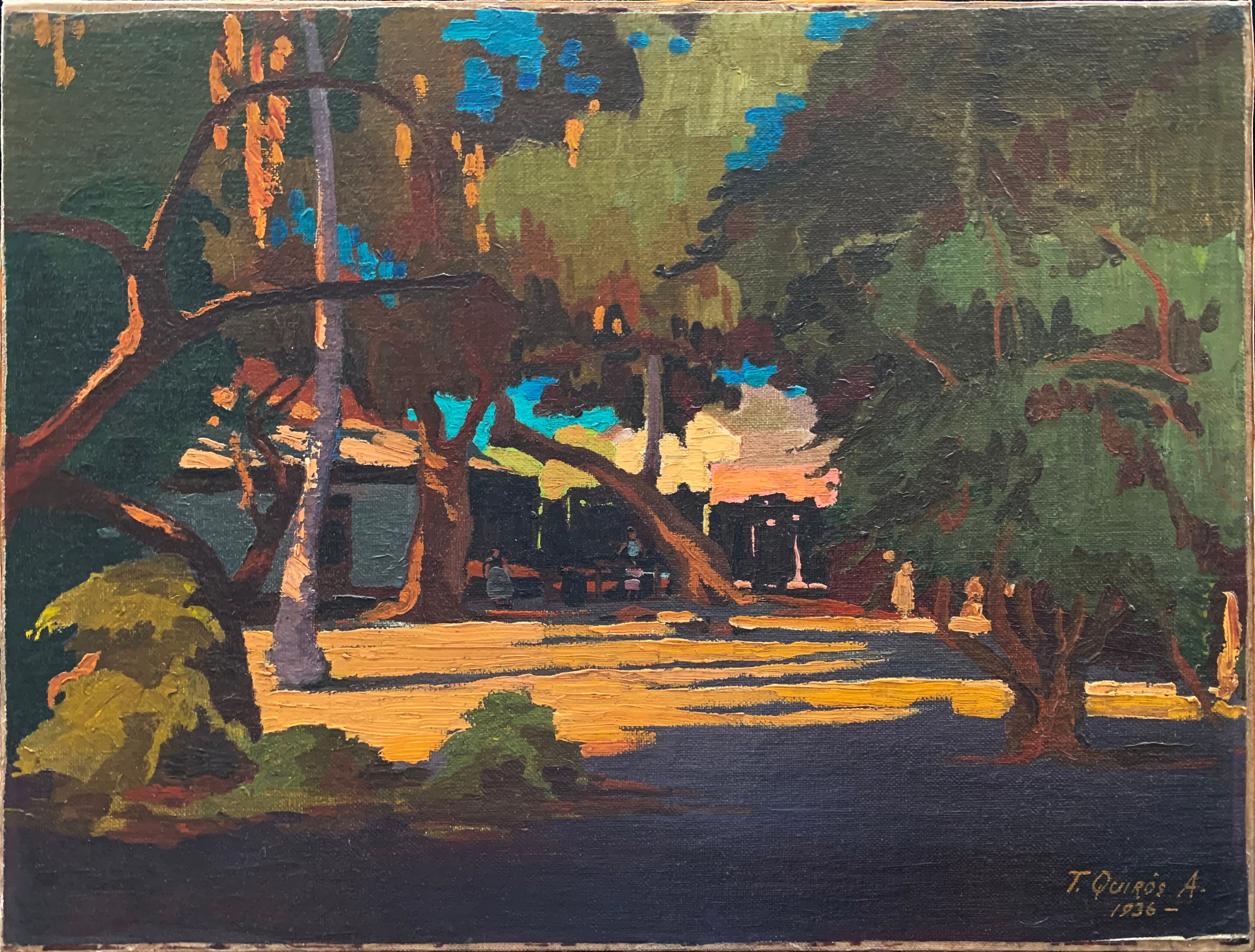 'Solar' de la casa de Max en Puntarenas.