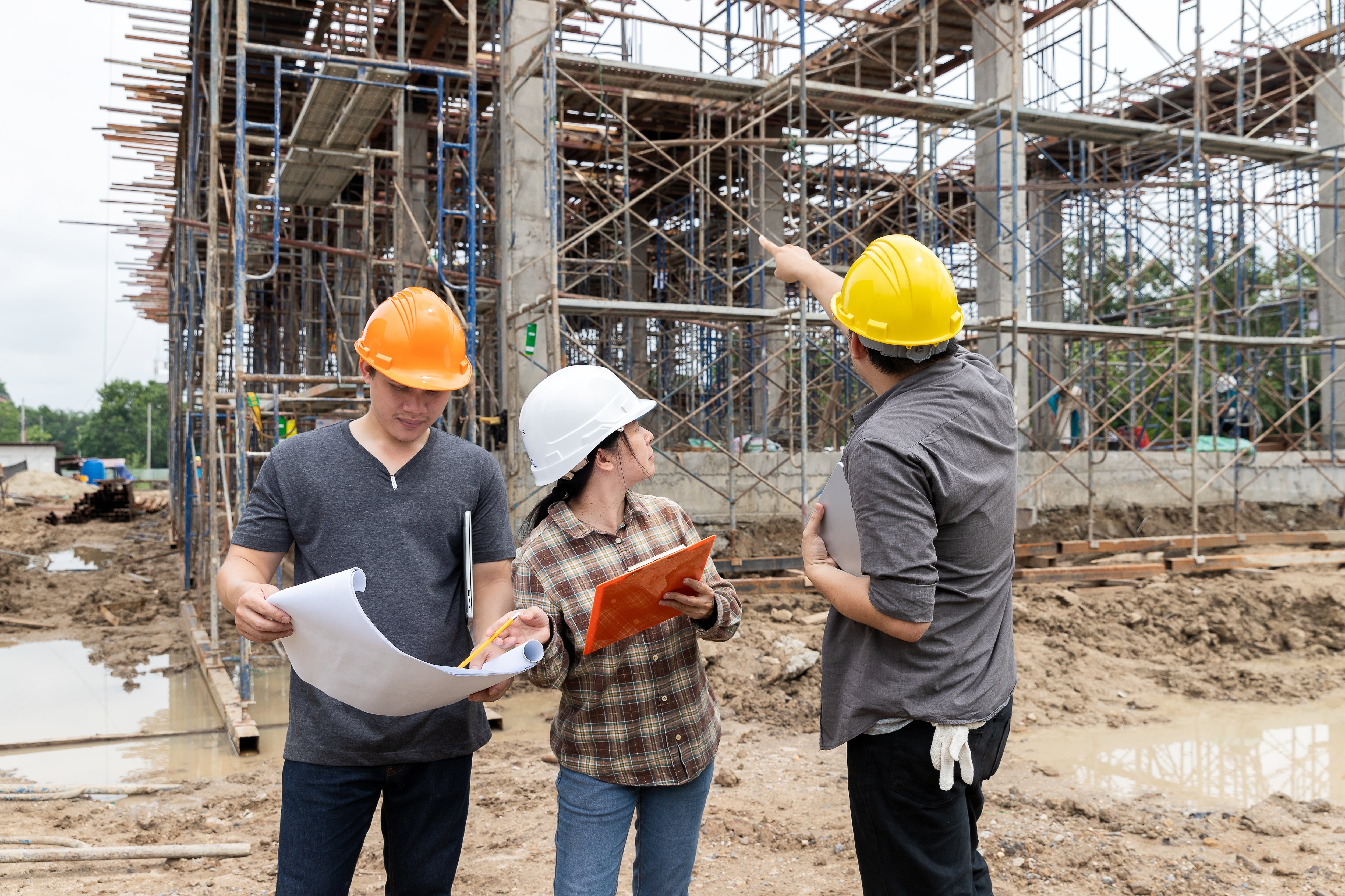 Mujer, Mujeres en el sector construcción