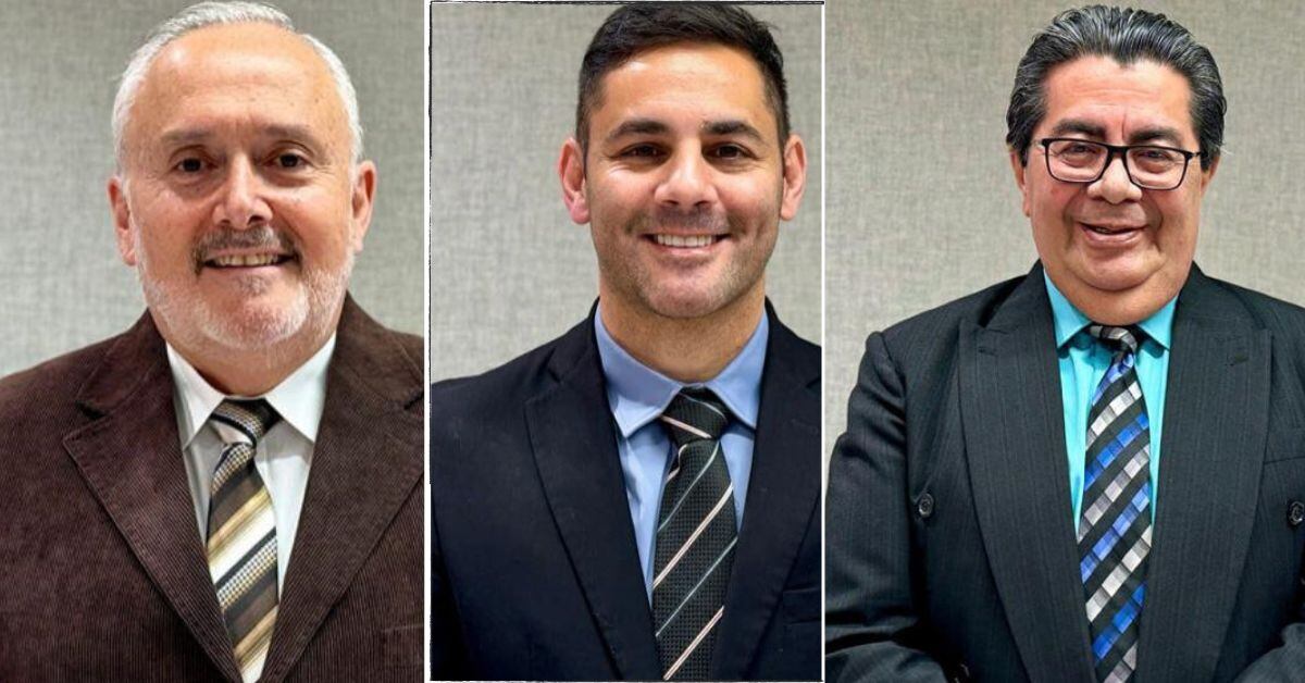 Representantes patronales en Junta Directiva de CCSS: Zeirith Rojas, Juan Manuel Delgado y Johnny Gómez.